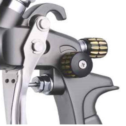 Image of Painter LVLP Gravity Spray Gun PF-02 Non-Drip Paint Cup with Nozzle Tip Size 1.2mm Cup Capacity 300 ml