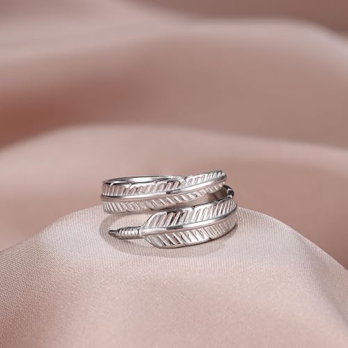 Real 925 Sterling Silver Ring for Women Wedding Engagement Eternity Ring Adjustable Open Ring for Mom Friends Birthday Gifts3