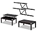 Black Lift up Modern Coffee Table Desk Mechanism Hardware Fitting Furniture Hinge Spring Stand Rack Bracket (Black)