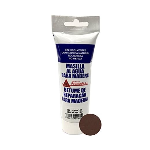 PROMADE - Emplaste en tubo para madera color caoba