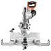 VEVOR Sliding Compound Miter Saw, 12-Inch Blade, 15 Amp Motor, 60-Tooth, Corded Double Bevel Sliding Miter Saw, LED Precision Alignment, Angle Adjustable, for Wood, Composite Decking, Laminates