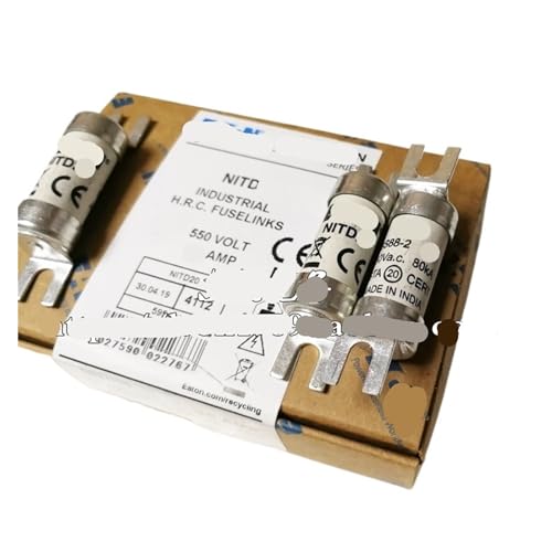 Fusible NITD20 NITD20A NITD16 16A BS88 2:1988 550Vac 80KA pack de 3
