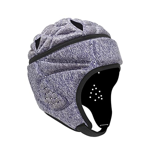 Hotfiary Soft Padded Football Headguards, 7v7 Flag Football for Youth Adult, Soft Shell Helmet Goalkeeper Head Protector, Adjustable Soccer Goalie Headgear for Football, Baseball, Lacrosse