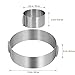 Adjustable 6-12 Inch Circle Cookie Cutter - round cake cutter Mousse Layered Cake Mold Baking Ring (6-12inch)