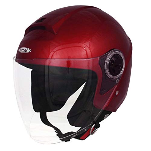 Amazon.co.jp: ヘルメットショップE-MET バイク ヘルメット EJ-70X