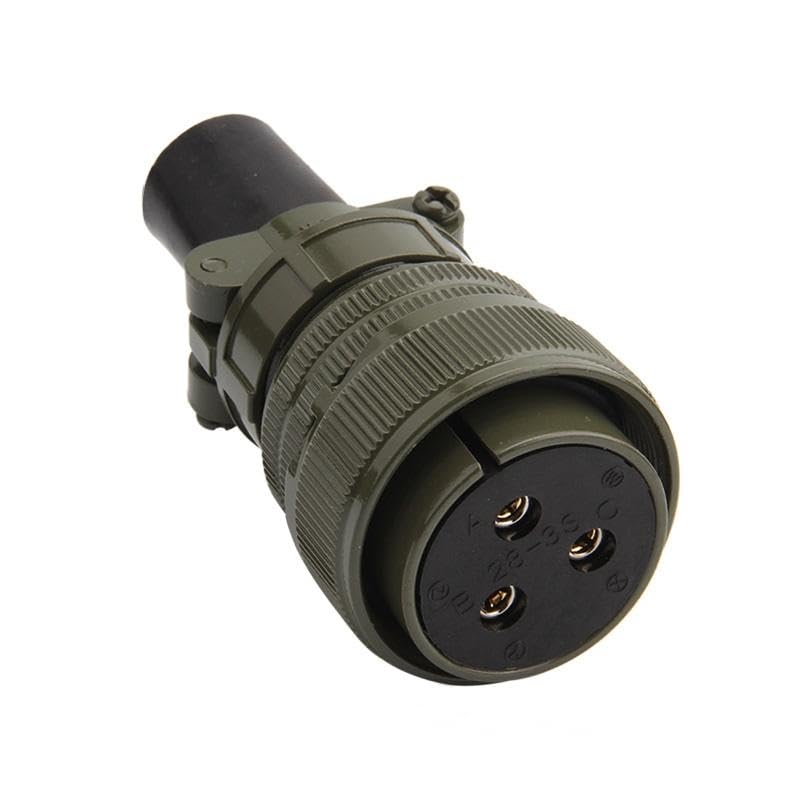 MS3102 28-3S SockHole U.S. Military Standard Aviation Plug Connector