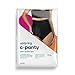 UpSpring C-Panty C-Section Recovery Underwear with Silicone Panel for Incision Care, Tummy Control Panties High Waist Postpartum Underwear for Womens Black