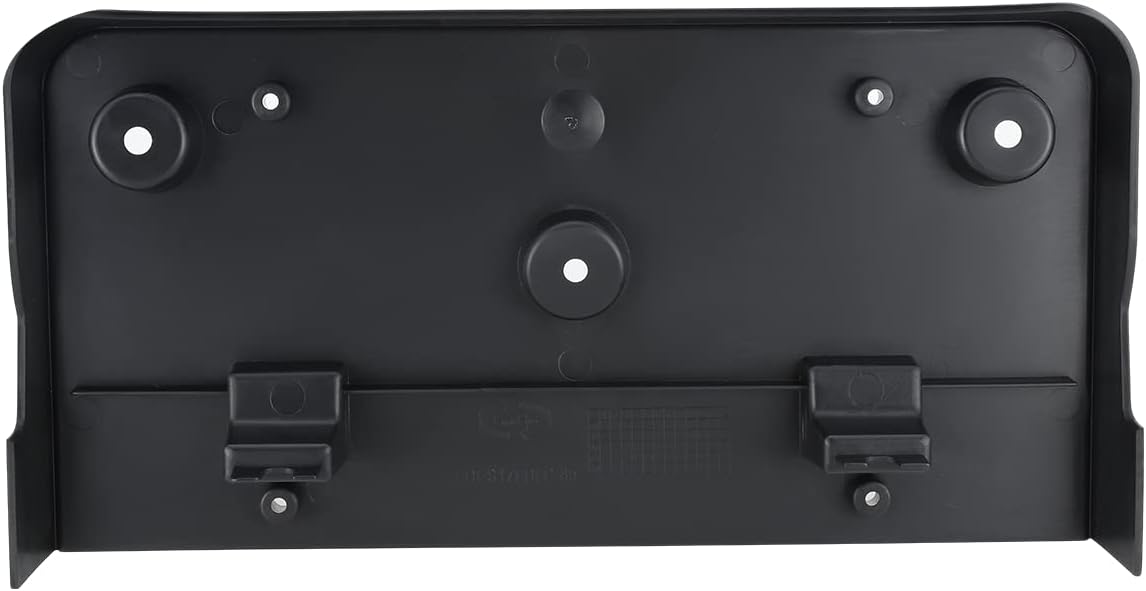 DNA MOTORING LP-FO1068160 Front License Plate Mounting Bracket Compatible with 2017-2019 Escape , Black