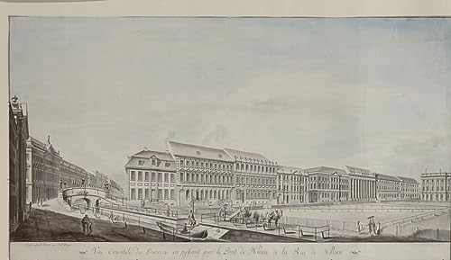 Poster West Aspect of Wilhelmsplatz Ludwig Kruger toile murale sans cadre 50x70