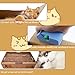 Cardboard Cutter for Cat Scratchers with 10pcs Blade,3D Printed Card Board Cutter Kids DIY Cat Scratchers Cardboard Strip Tool Machine for Cat Lovers