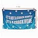 OINEIZ It‘s Not A Crack House Funny Flags for Room Guys Teen College Dorm, 3x5 Outdoor Meme Cool Flags Boys Man Cave Fun Cheap Party Bedroom Frat House Wall Décor (Blue-1)