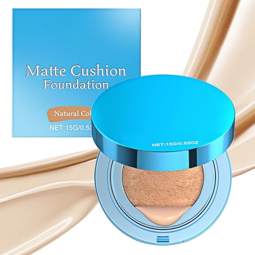 Cojín de base de maquillaje | Corrector de Cushion Mat Anti-sudor para mujeres - Crema iluminadora camuflaje para la escuela Viaje Fiesta Movimiento Profesional Camping