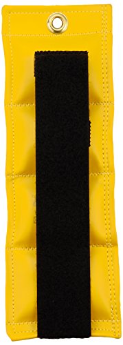 Poids pour poignet enveloppant avec excellente tenue jaune de 1 kg
