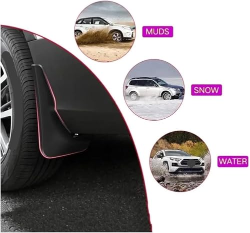 Guardabarros para BMW X4M de diseño aerodinámico para la protección de neumáticos 4