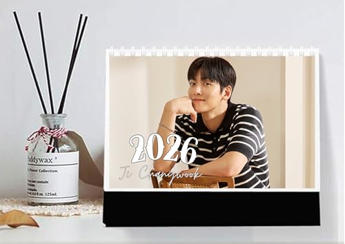 チチャンウク 日本仕様 2026年 卓上カレンダー A5サイズ 書き込み可能 祝日記載あり 韓国グッズ 韓国ドラマのサムネイル