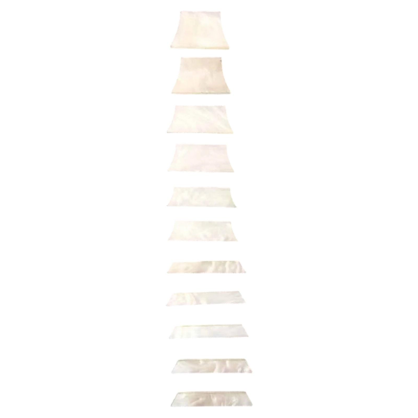 Trapezoid Guitar Inlay PET Material Pearl Guitar Inlay Trapezoid Fret Marker for Luthiers, Custom Build, 11 PCS | Keytops | Parts & Accessories | Pianos, Keyboards & Organs-image-10