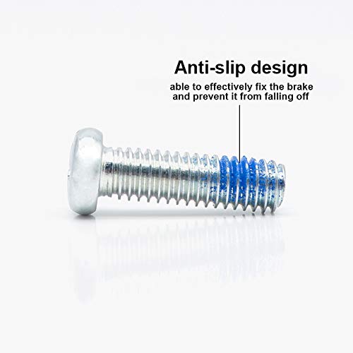 Fyaner Pu Rubber Roller Skate Toe Stoppers 1 Pair With Screws And 1X L-Shaped Wrench(Cyan) #TOP5