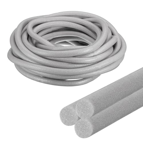 Image of PATIKIL 13 /16 inch x 33 ft Foam Backer Rod, Foam Caulk Saver Concrete Expansion Joint Filler Weather Strip for Sealing Concrete Gaps, Crack Joint Sealer, Grey