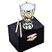 KERREY Miniature Timpani with Case Mini Timpani Miniature Model Ornament Decorative Miniature Musical Instrument Ornaments