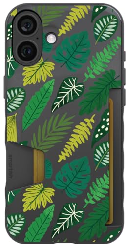 Image of Smartish - Leaf Me Alone - iPhone 16 Plus Wallet Case - Wallet Slayer Vol 1 [Slim + Protective] Credit Card Holder - Fits iPhone 16 Plus
