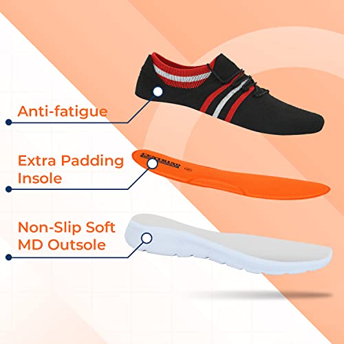 Image of Centrino Men's Running Shoe |Men's Lightweight Sports Shoes Memory Foam Cushioned Insole | Running Walking Gym Training Jogging Athletics | Comfortable & Stylish (6071)