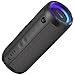 RIENOK 40W Bluetooth Lautsprecher, Musikbox mit EQ Modus 30Std. Laufzeit, Bluetooth 5.3 mit RGB Beleuchtung, Support TF-Karte, AUX mit Bass für Party Garage Garten Camping Outdoor