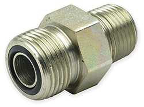 Parker 8 FLO-S Seal-Lok Male Connector 1/2 ORFS X 3/8 NPT Steel