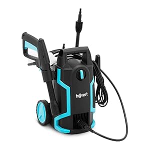 hillvert HT-HPW-70B Idropulitrice - 1.400 W - 105 bar - 5,5 l/min - Tubo 5 m