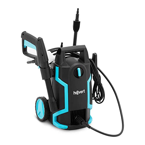 hillvert HT-HPW-70B Idropulitrice - 1.400 W - 105 bar - 5,5 l/min - Tubo 5 m
