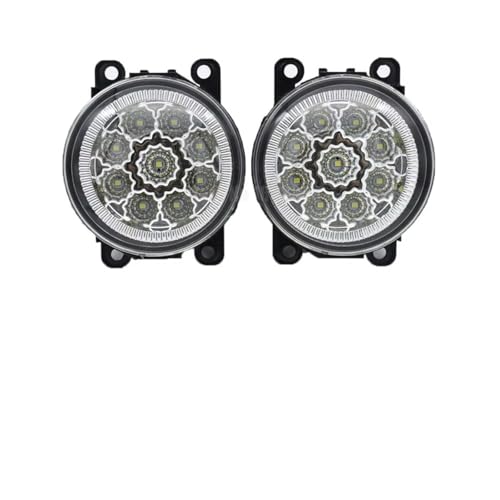 Feux antibrouillard LED pour Opel Astra H GTC pare-chocs rond 2005-2010 blanc