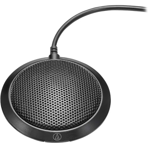 Audio-Technica ATR4697-USB Micrófono De Superficie De Condensador Omnidireccional Negro