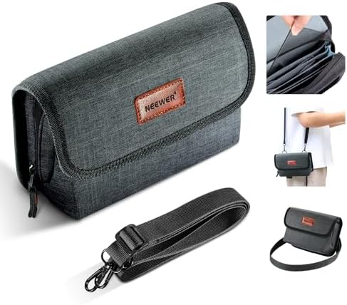 Camera Lens Filter Case with Water Resistant Hard