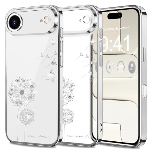 Coque iPhone 17 Air pissenlit pour protéger l'appareil photo en balade ou au bureau