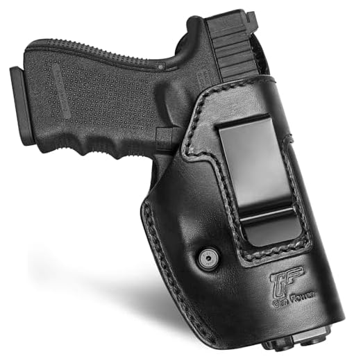 Full Grain Leather Holster Compatible with Glock 17 19 22 31 42 43/Taurus G2C G3C G3/M&P Shield/Hellcat XDM 40/P320 P365/Two to Fit Most Full Size Compact Subcompact Pocket Handguns
