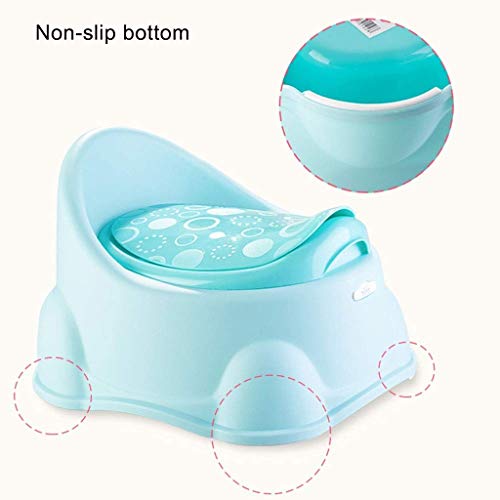 Toilettes enfant vert pot portable universel antidérapant avec splash guard - 6