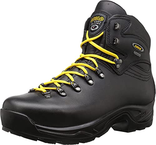 ASOLO Men's TPS 520 GV EVO Long Distance, Backpacking, Trekking, Technical Terrian Hiking Boots (Black, 9.5)