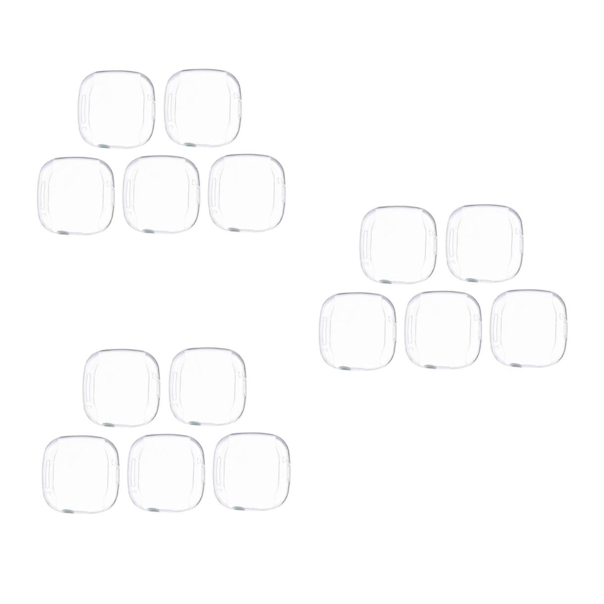 HEMOTON 15pezzi Custodie Protettive Trasparenti Per Antiurto e Accessori Eleganti Per Smartwatch Facile Accesso e Porte
