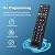 Universal TV Remote Control Replacement for Samsung LG Sony, Philips, Hisense,TCL,Insiginia,Toshiba, Emerson, Vizio Smart TVs and More Brand, TV/DVD/AUX/CBL 4-Device