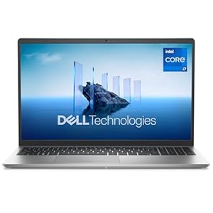 Dell 15 portátiles DC15250-pantalla FHD de 120 Hz de 15.6 pulgadas, Intel Core i7-1355U de 13ª generación, RAM DDR4 de 16 GB, SSD de 512 GB, gráficos Intel UHD, Windows 11 Home, servicio in situ