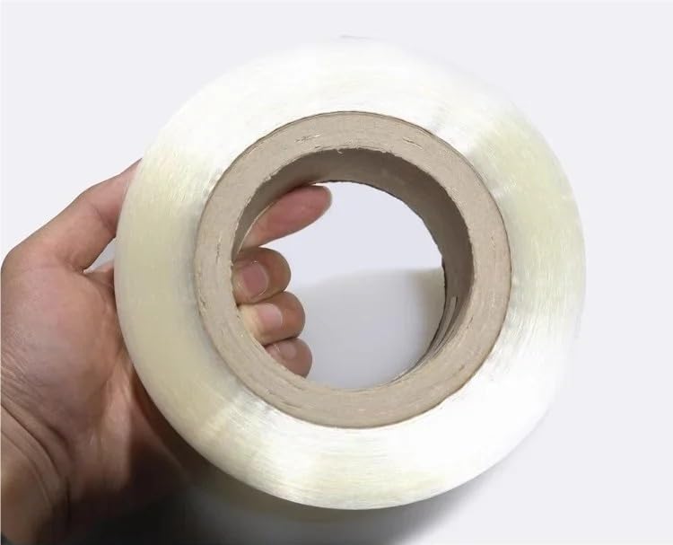 Nastro termoretraibile for Riparazione Materiale in Fibra di Carbonio da 1 Pezzo, Larghezza 25 mm, Resistente alle Alte Temperature, Senza residui di Colla(15M Length)