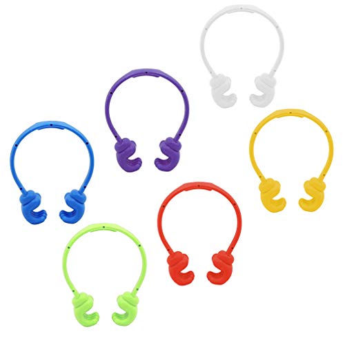 PATKAW Support de Téléphone en Forme de Pouce Levé 6 Pièces 11X8x4. 5Cm Support de Téléphone de Bureau Support de Téléphone Réglable Multi Couleurs Portable Bureau Ok Représente Le Cover