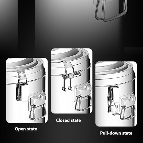 Dispensador de bebidas de gran formato que evita fugas y mantiene el café caliente horas 7