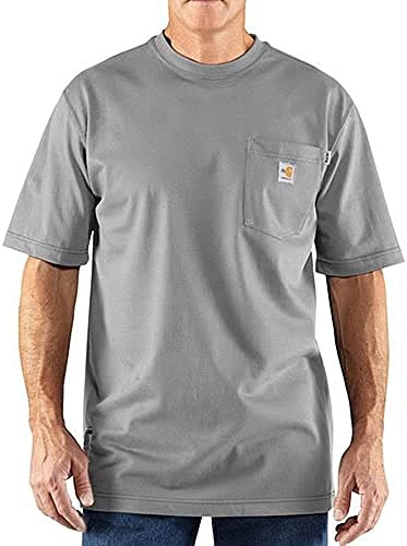 T-Shirt Coton résistant aux Flammes Homme contre brûlures étincelles