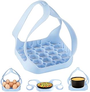 Pressure Cooker Sling, BJT Instant Pot Accessories for 6/ 8Qt, Silicone Bakeware Sling