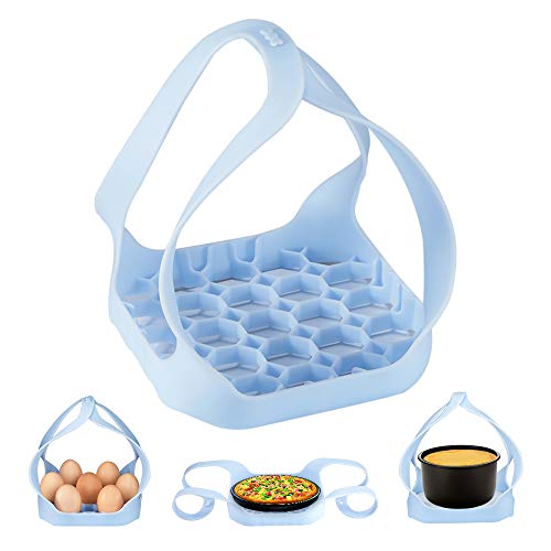 Pressure Cooker Sling, BJT Instant Pot Accessories for 6/ 8Qt, Silicone Bakeware Sling