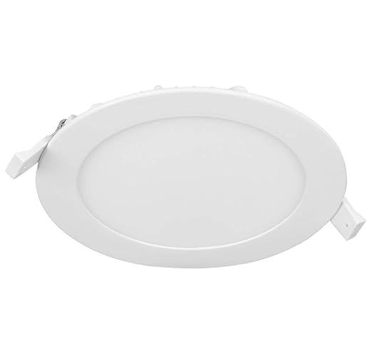Havells Octane 6W LED Recessed Round Panel Light|Warm White |Slim Design | Energy Efficient|Upto 3KV Surge Protection|Premium Downlight for Home and Office|Anti Glare | BIS Approved | Pack of 1