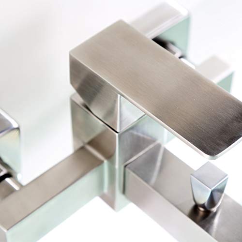 Boquilla de ducha simple y grifo de tres vías para solucionar espacio en baño 7