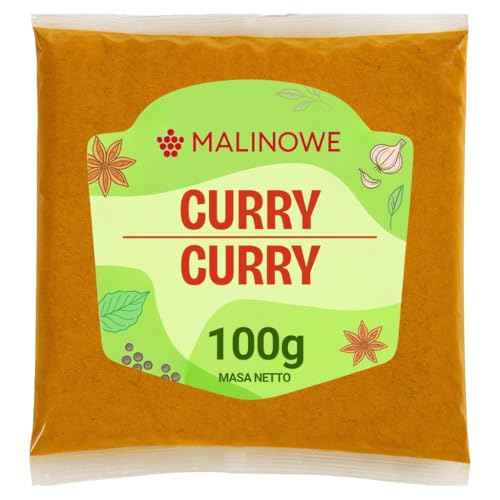 Malinowe GEMAHLES CURRY 100g Perfektes Indisches Aromagewürz