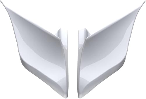 Miniatura 508 de Advanblack Barracuda - Cubiertas laterales estiradas plateadas (brillantes), paneles extendidos para Harley Touring Street Glide Road Glide Electra