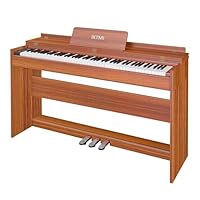 IKTMI 電子ピアノ 88鍵盤 ハンマーアクション 88鍵盤 木製 ピアノ Amazon | IKTMI 電子ピアノ ハンマーアクション 88鍵盤 木製